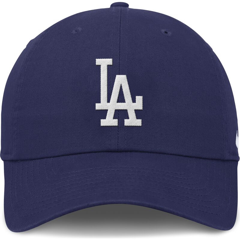 czapki-zakrzywiona-niebieski-tasma-regulowana-club-unstructured-organic-cotton-los-angeles-dodgers-mlb-nike