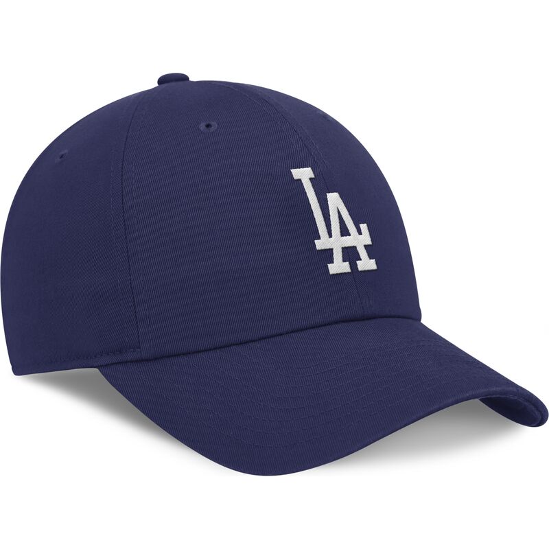 czapki-zakrzywiona-niebieski-tasma-regulowana-club-unstructured-organic-cotton-los-angeles-dodgers-mlb-nike