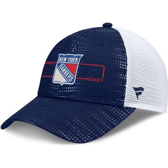 Czapki zakrzywiona granatowy snapback Structured Meshback New York Rangers NHL Fanatics