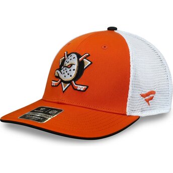 Czapki zakrzywiona pomarańczowy snapback Structured Mid-Crown Anaheim Ducks NHL Fanatics