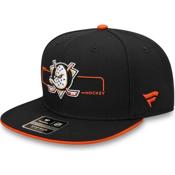 Czapki płaska czarny snapback Structured Anaheim Ducks NHL Fanatics
