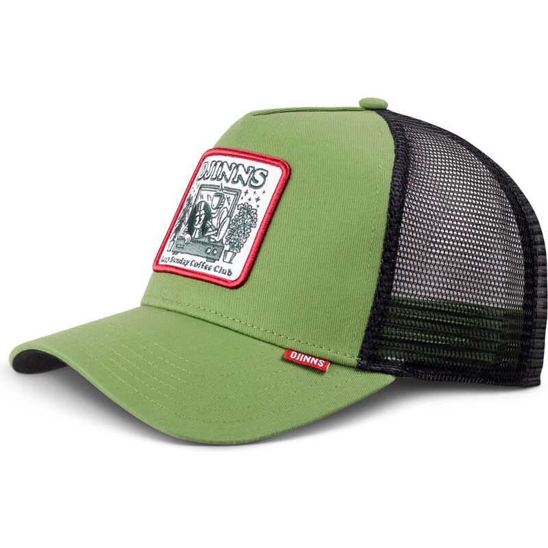 czapki-zakrzywiona-zielony-snapback-hft-lscc-record-coffee-djinns