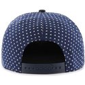 plaska-czapka-ciemnoniebieska-snapback-z-wydrukowany-mlb-los-angeles-dodgers-47-brand