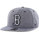czapki-plana-granatowy-snapback-tejido-vaquero-boston-red-sox-mlb-47-brand
