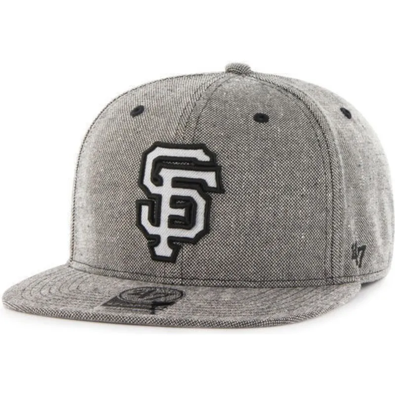 czapki-plana-czarny-snapback-tejido-vaquero-san-francisco-giants-mlb-47-brand
