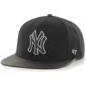 czapki-plana-czarny-snapback-new-york-yankees-mlb-47-brand