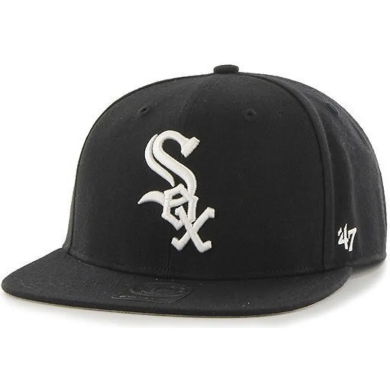 czapki-plana-czarny-snapback-lisa-chicago-white-sox-mlb-47-brand czapki-plana-czarny-snapback-lisa-chicago-white-sox-mlb-47-brand