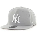 czapki-plana-szary-snapback-tejido-vaquero-new-york-yankees-mlb-47-brand
