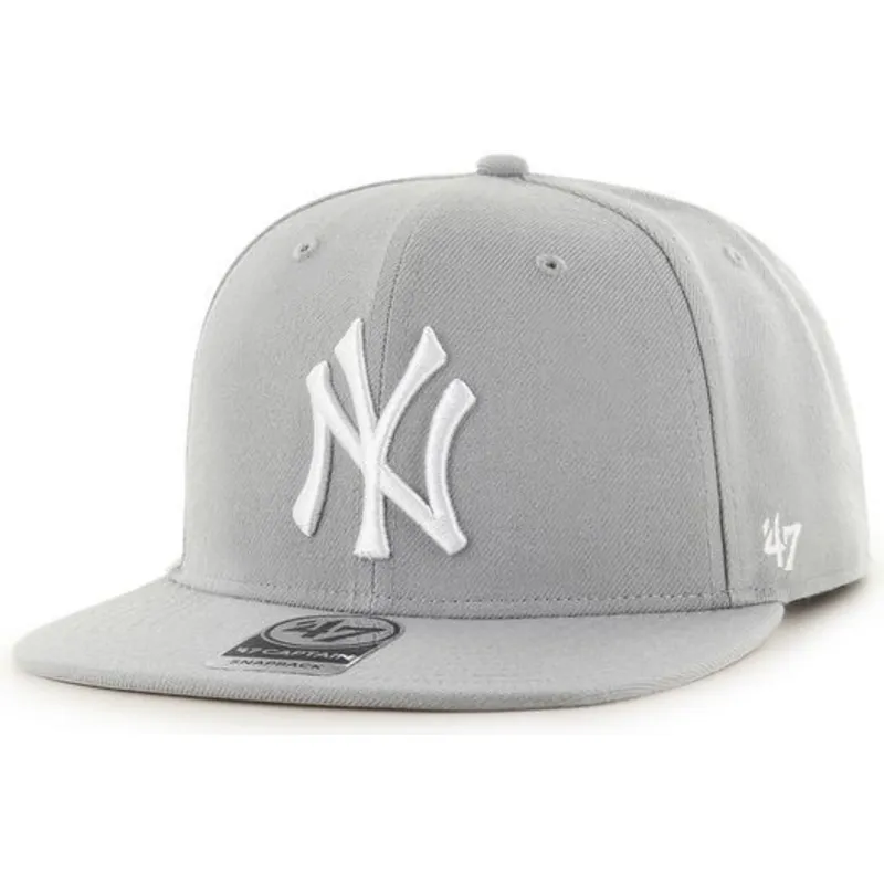 czapki-plana-szary-snapback-tejido-vaquero-new-york-yankees-mlb-47-brand czapki-plana-szary-snapback-tejido-vaquero-new-york-yankees-mlb-47-brand