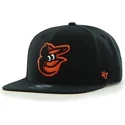 czapki-plana-czarny-snapback-lisa-lateral-baltimore-orioles-mlb-47-brand
