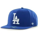 czapki-plana-niebieski-snapback-lisa-lateral-los-angeles-dodgers-mlb-47-brand