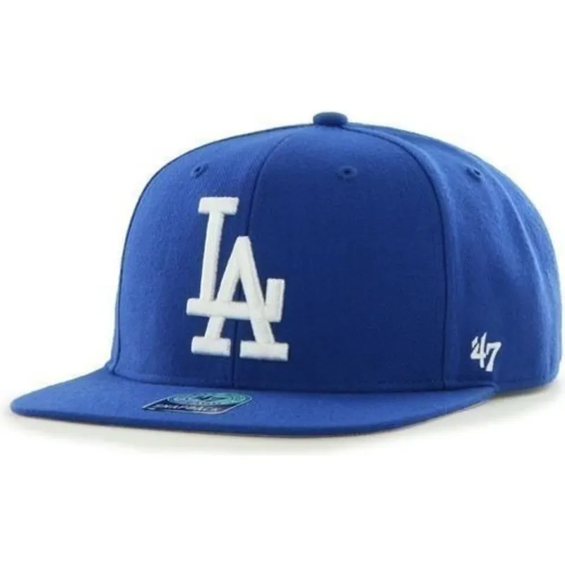 czapki-plana-niebieski-snapback-lisa-lateral-los-angeles-dodgers-mlb-47-brand