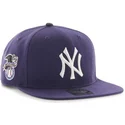 czapki-plana-fioletowy-snapback-lisa-lateral-new-york-yankees-mlb-47-brand
