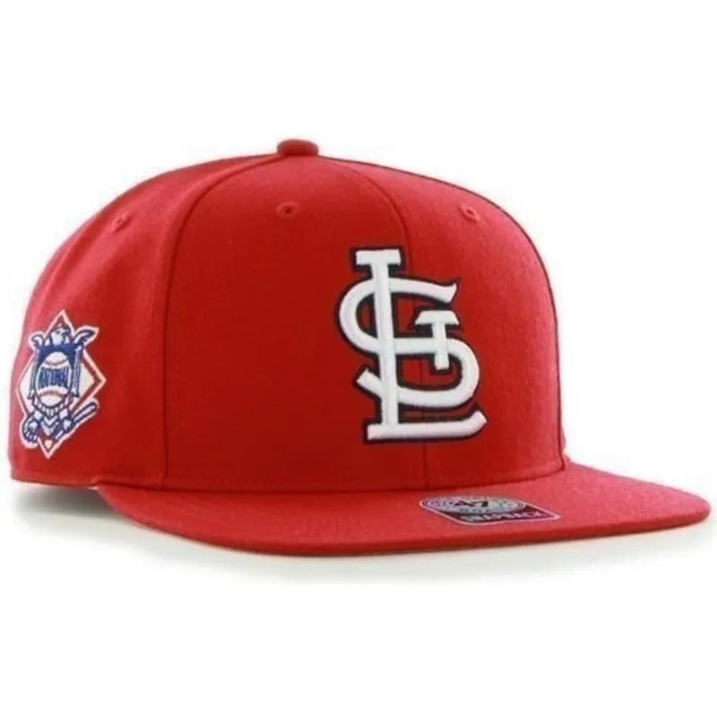 czapki-plana-czerwony-snapback-lisa-lateral-st-louis-cardinals-mlb-47-brand czapki-plana-czerwony-snapback-lisa-lateral-st-louis-cardinals-mlb-47-brand
