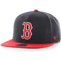 czapki-plana-granatowy-snapback-boston-red-sox-mlb-47-brand