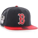 czapki-plana-granatowy-snapback-boston-red-sox-mlb-47-brand