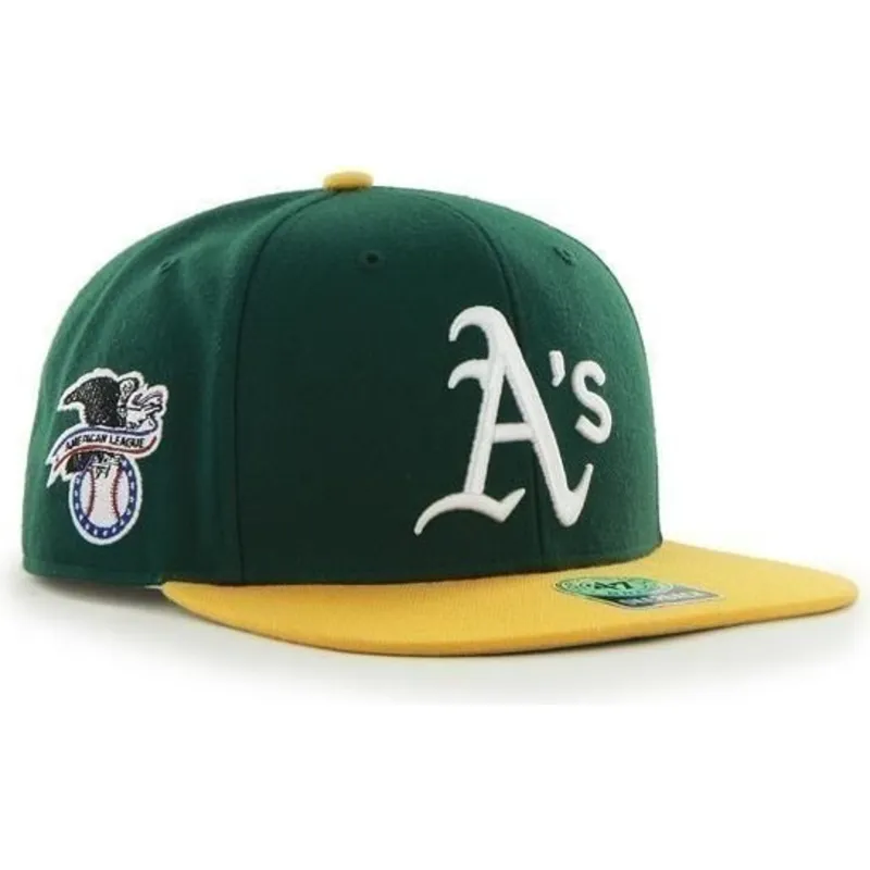 czapki-plana-zielony-snapback-lisa-lateral-oakland-athletics-mlb-47-brand czapki-plana-zielony-snapback-lisa-lateral-oakland-athletics-mlb-47-brand
