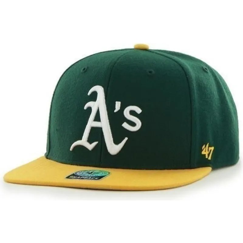 czapki-plana-zielony-snapback-lisa-lateral-oakland-athletics-mlb-47-brand czapki-plana-zielony-snapback-lisa-lateral-oakland-athletics-mlb-47-brand