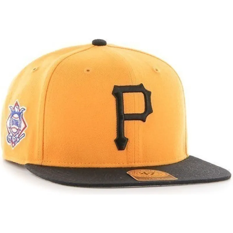 czapki-plana-zolty-snapback-lisa-leteral-pittsburgh-pirates-mlb-47-brand