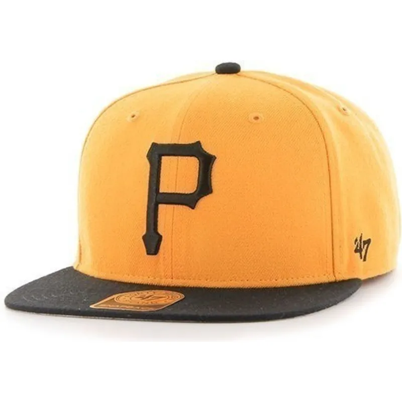 czapki-plana-zolty-snapback-lisa-leteral-pittsburgh-pirates-mlb-47-brand
