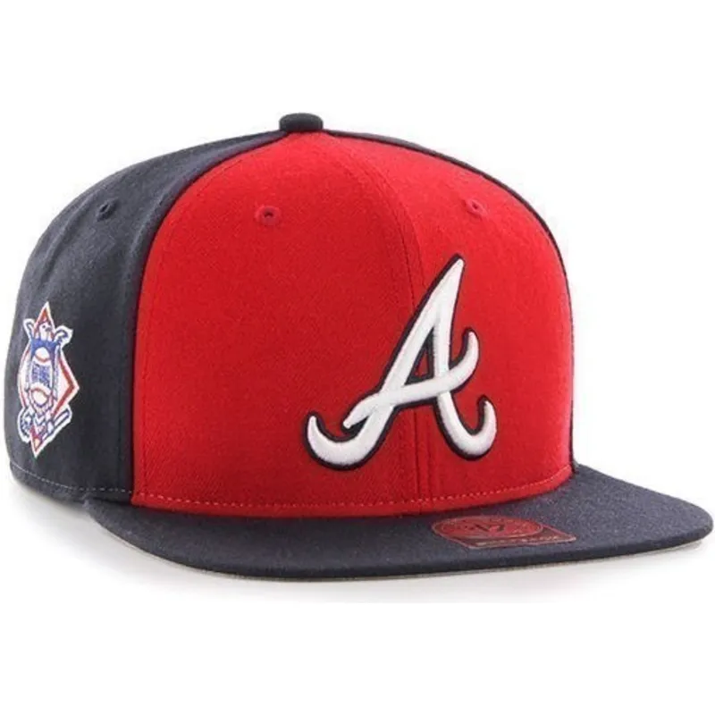 czapki-plana-granatowy-snapback-liso-lateral-atlanta-braves-mlb-47-brand czapki-plana-granatowy-snapback-liso-lateral-atlanta-braves-mlb-47-brand