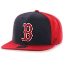 czapki-plana-czerwony-snapback-lisa-lateral-boston-red-sox-mlb-47-brand