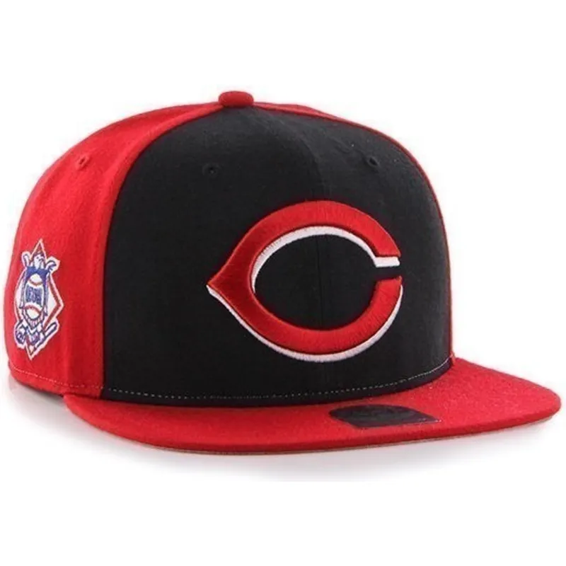 czapki-plana-czerwony-snapback-lisa-lateral-cincinnati-reds-mlb-47-brand