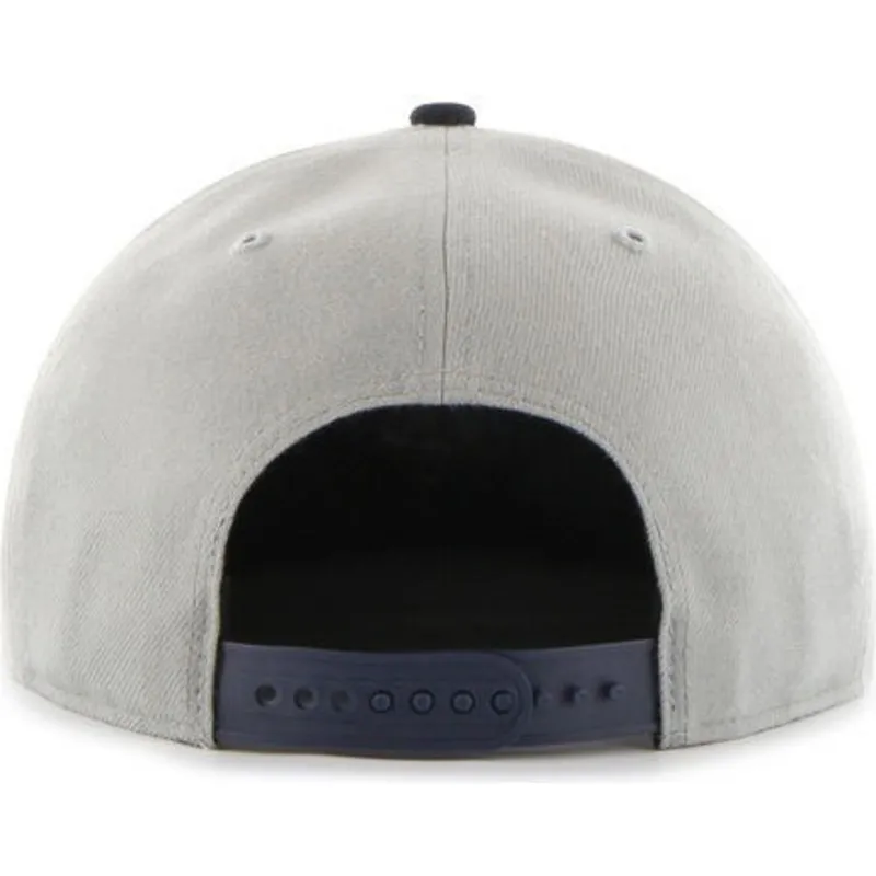 czapki-plana-szary-snapback-lateral-new-york-yankees-mlb-47-brand czapki-plana-szary-snapback-lateral-new-york-yankees-mlb-47-brand