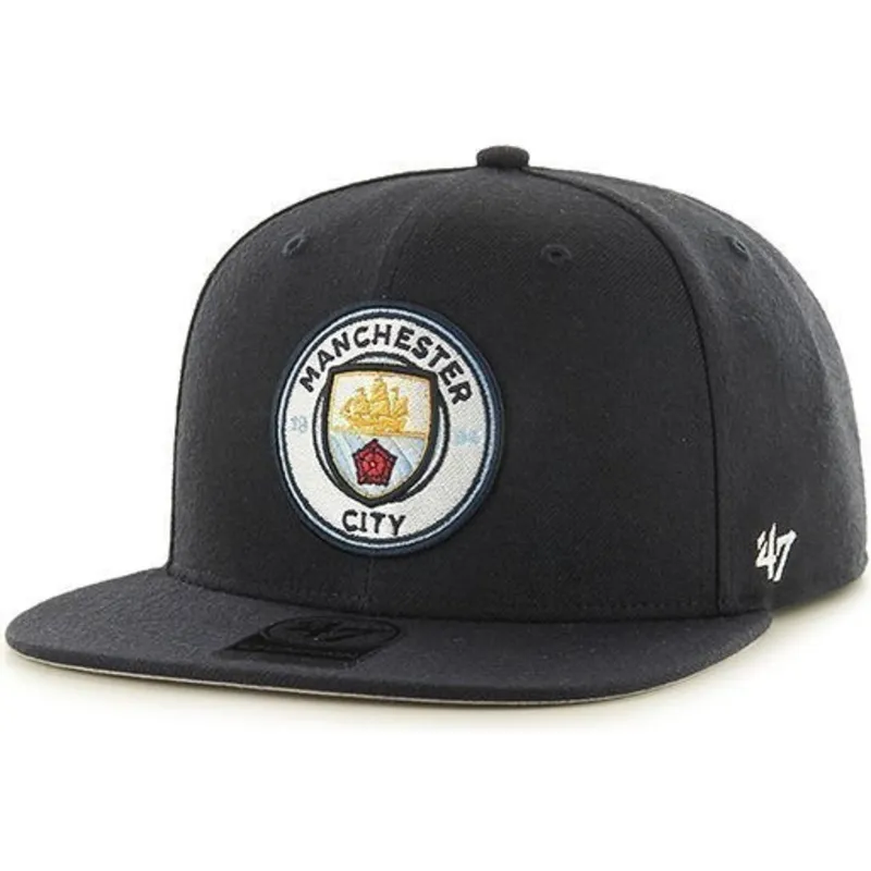 czapki-plana-granatowy-snapback-lisa-manchester-city-football-club-premier-league-47-brand