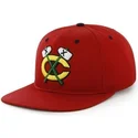 czerwona-plaska-czapka-snapback-nhl-chicago-blackhawks-od-47-brand