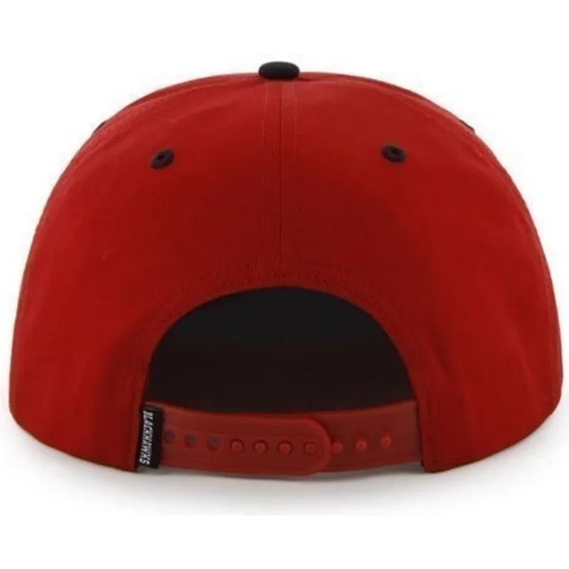 czapki-plana-czerwony-snapback-lisa-chicago-blackhawks-nhl-47-brand