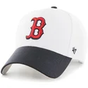 czapki-curva-bialy-tasma-regulowana-boston-red-sox-mlb-47-brand