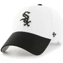 czapka-z-zakrzywionym-daszkiem-bialym-i-czarnym-daszkiem-mlb-chicago-white-sox-marki-47-brand