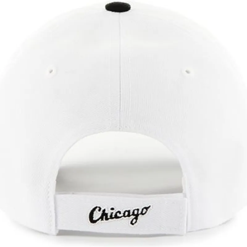 czapki-curva-bialy-tasma-regulowana-chicago-white-sox-mlb-47-brand