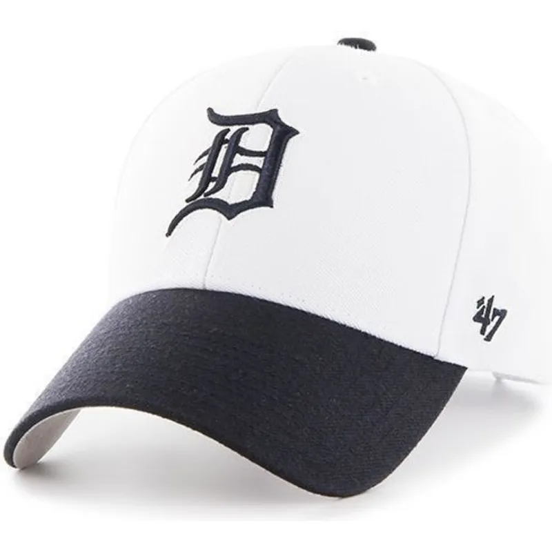 czapki-curva-bialy-tasma-regulowana-detroit-tigers-mlb-47-brand