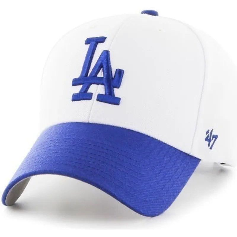 czapki-curva-bialy-tasma-regulowana-clara-los-angeles-dodgers-mlb-47-brand