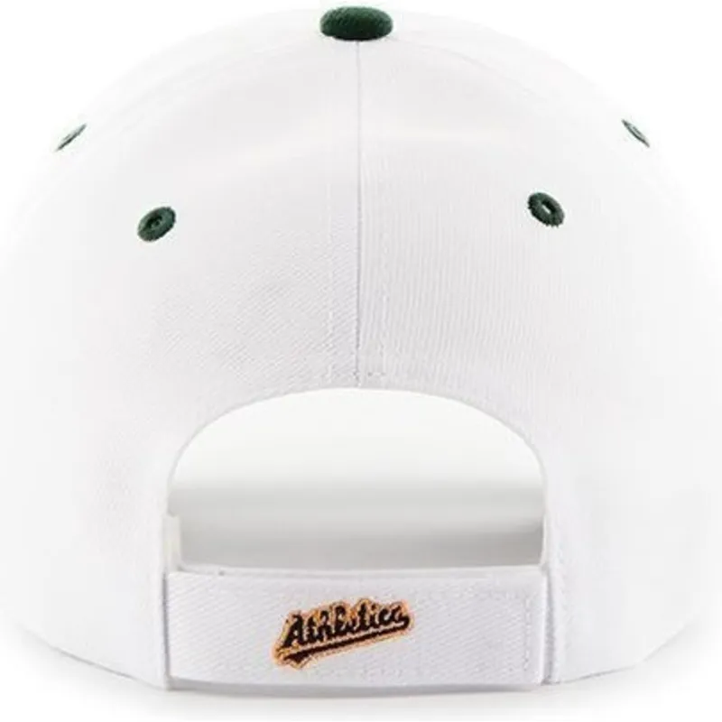 czapki-curva-bialy-tasma-regulowana-oakland-athletics-mlb-47-brand