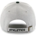 czapka-z-zakrzywionym-daszkiem-szara-i-zielonym-daszkiem-mlb-oakland-athletics-marki-47-brand