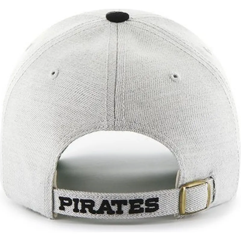 czapki-curva-szary-tasma-regulowana-pittsburgh-pirates-mlb-47-brand