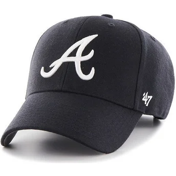 czapki-curva-granatowy-tasma-regulowana-lisa-atlanta-braves-mlb-47-brand