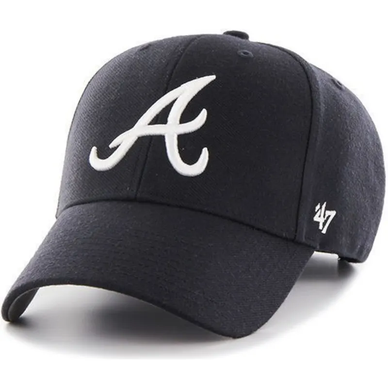 czapki-curva-granatowy-tasma-regulowana-lisa-atlanta-braves-mlb-47-brand