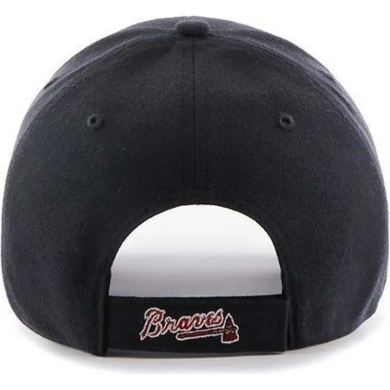 czapki-curva-granatowy-tasma-regulowana-lisa-atlanta-braves-mlb-47-brand