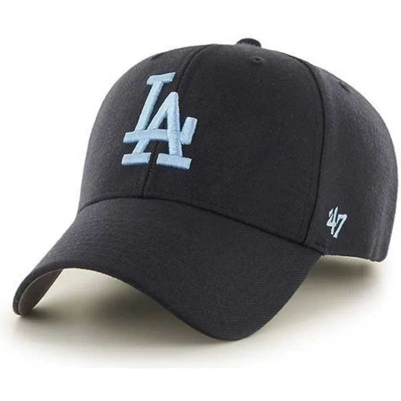 czapki-curva-granatowy-tasma-regulowana-lisa-los-angeles-dodgers-mlb-47-brand