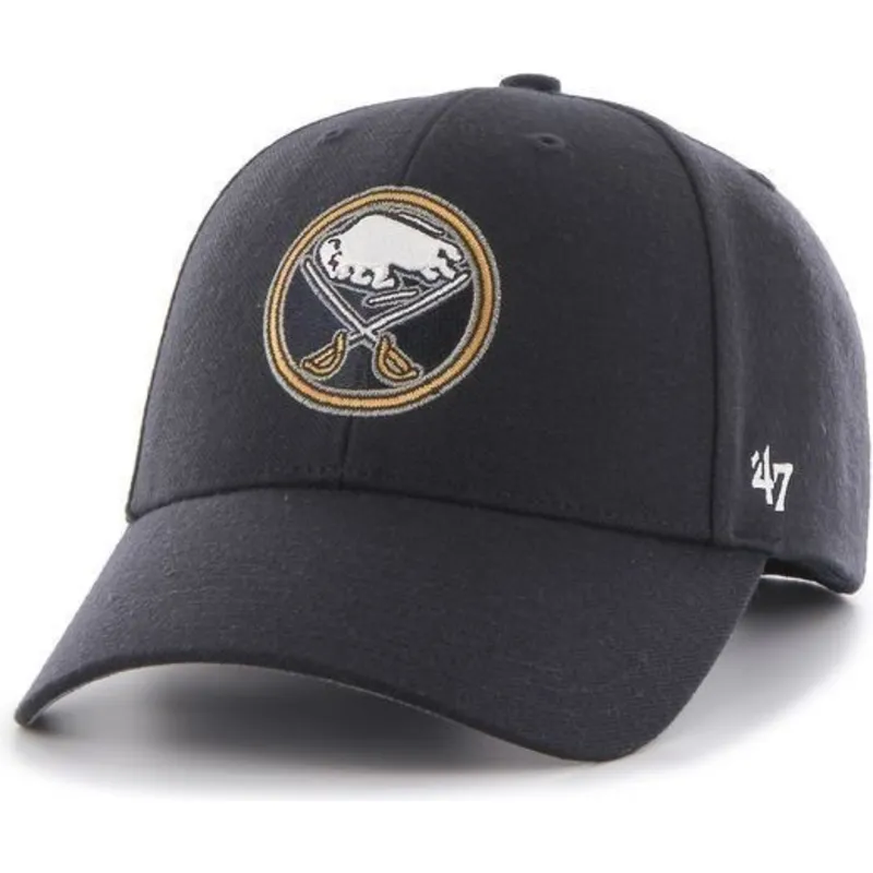 czapki-curva-granatowy-tasma-regulowana-buffalo-sabres-nhl-47-brand