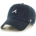 czapka-z-wygietym-daszkiem-ciemnoniebieska-z-malym-logo-mlb-atlanta-braves-47-brand