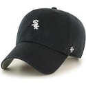 czapka-z-wygietym-daszkiem-czarna-z-malym-logo-nhl-chicago-white-sox-47-brand
