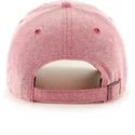 czerwona-czapka-z-wygietym-daszkiem-z-malym-bialym-logo-mlb-new-york-yankees-od-47-brand