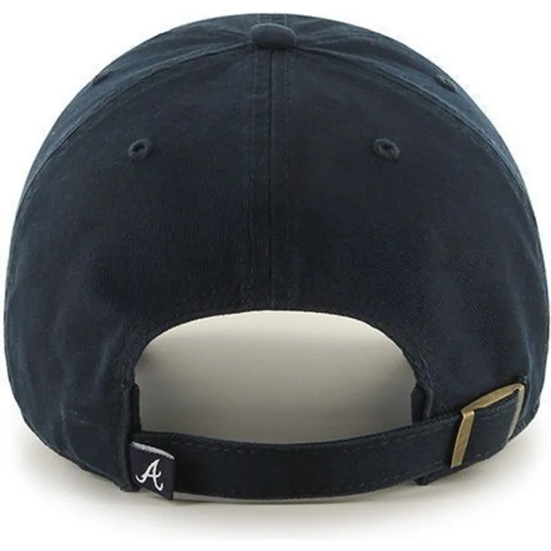 czapki-curva-granatowy-tasma-regulowana-frontal-atlanta-braves-mlb-47-brand