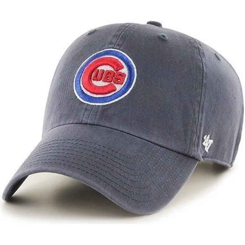 czapki-curva-granatowy-tasma-regulowana-frontal-chicago-cubs-mlb-47-brand