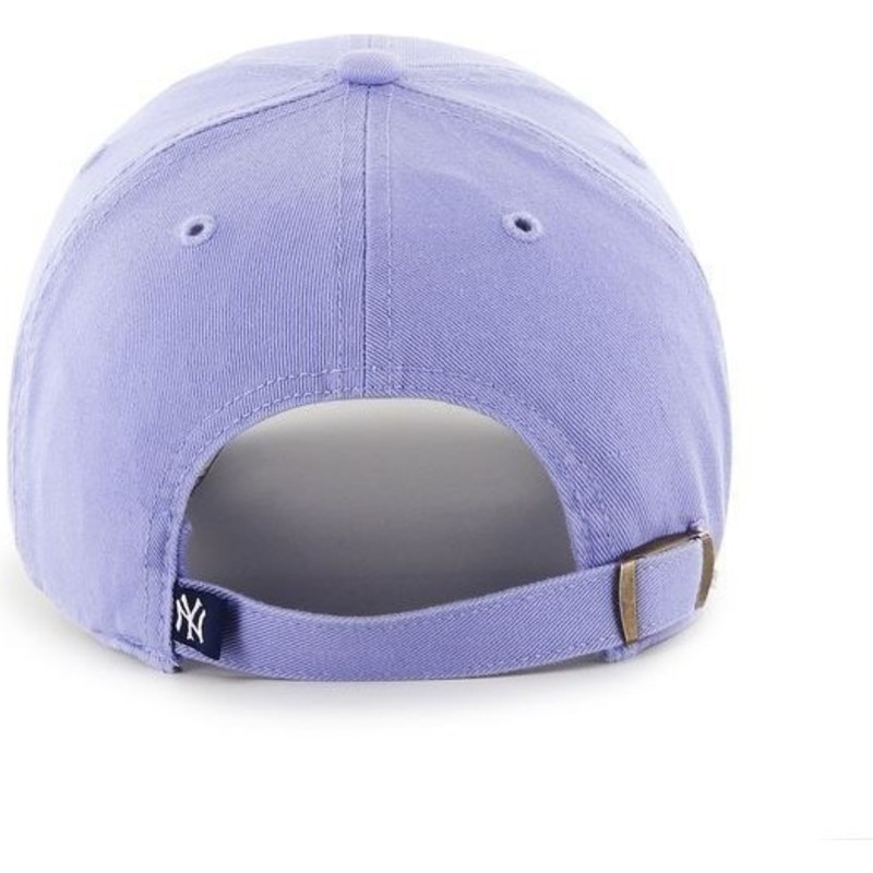 czapka-z-wygietym-daszkiem-purpurowa-z-logo-czolowy-duzy-mlb-new-york-yankees-47-brand